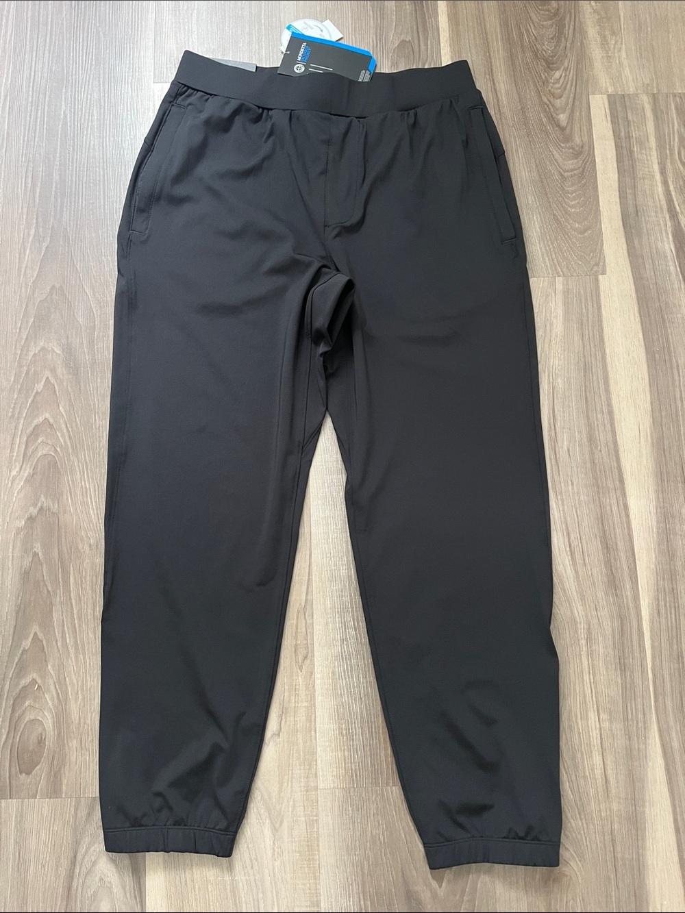 Mondetta Outdoor Project Black Athletic Joggers with Elastic Cuffs